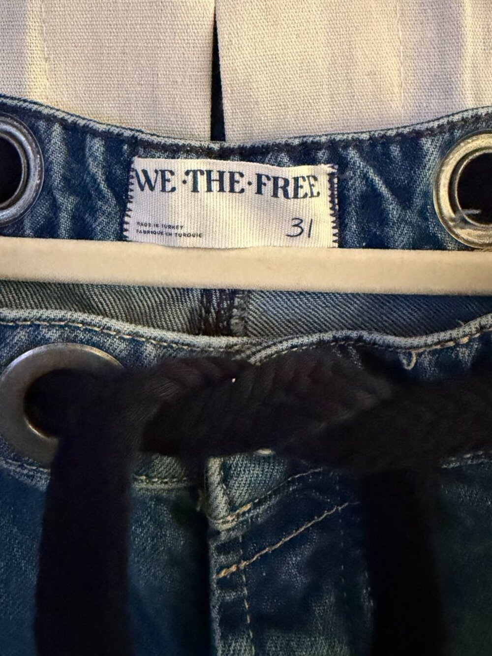 Free People We The Free Moxie Pull-On Barrel Jeans - Picture 9 of 9